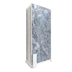 showroom tile sliding page flip display rack-ct634