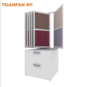 two layer combination ceramic tile stone display-cz2033