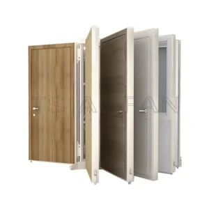 wood door display frame,open book style-d2006