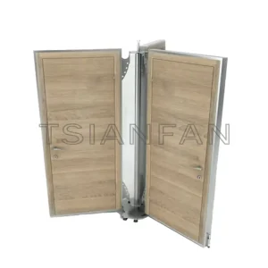 modern style wood door display stand,rotating style-d2008