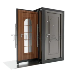 wood door display frame,push and pull style-d2014