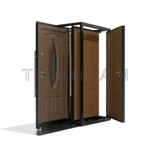 wood door sample display stand,multi-functional-d2016