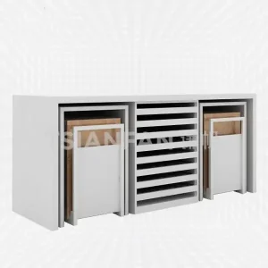rotatable display for stone sample tile displays-CF109