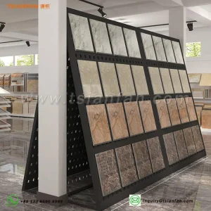 600x800 multi-function sample stone simple wind ceramic tile display rack-e050