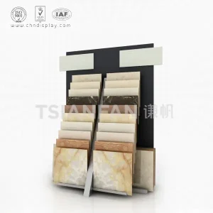 quartz marble mosaic tiles stone display rack for sale-e2005