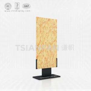 monolithic ceramic tile sample simple display rack-e2017