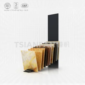 beautiful ceramic tile sample simple display rack-e2019
