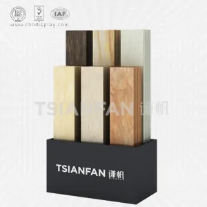 simple ceramic tile stone display stand-e2100