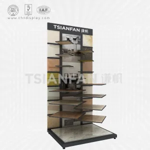 black display rack for ceramic tile-e2105