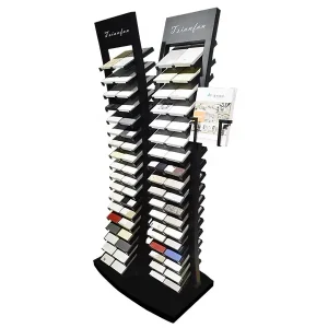 sliding tile display rack display stand for exhibition-CT004