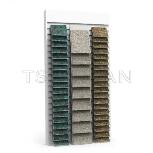 Mosaic tile floor display board, custom fashion tile display rack-ML019