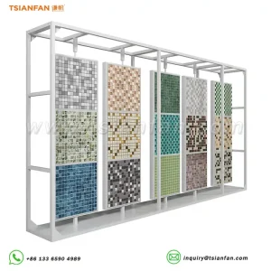 mosaic tile display stand metal display rack-MM2096