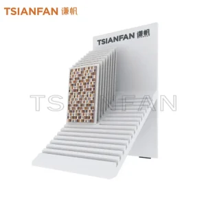 mosaic sample countertop display rack made in china-mt924
