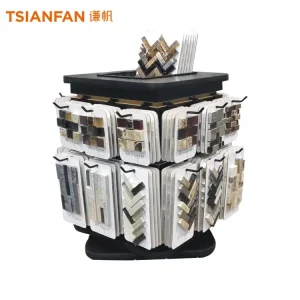rotating mosaic display tower mz2029