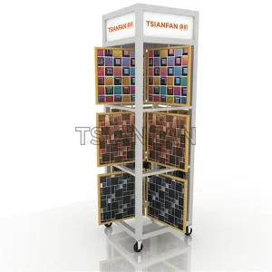 wholesale rotating mosaic metal display stand mz2065