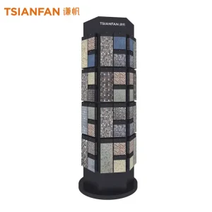 rotating mosaic tile display stand mz2068