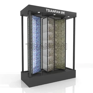 rotating mosaic tile showroom display stand MZ2056