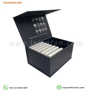 quartz stone wooden tiles sample display box for sale price uk pb002