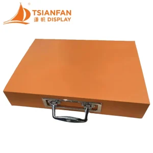 high quality stone sample box display box for displaying marble quartz stone tiles-pb2014