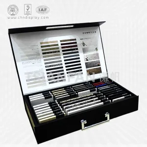 granite stone sample suitcase-pb2041