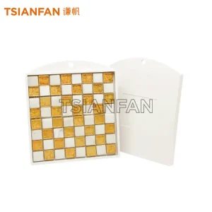 Factory Wholesale customized Acrylic Sample Board Portable Ceramic marble mosaic tile for Showroo-PS032-2