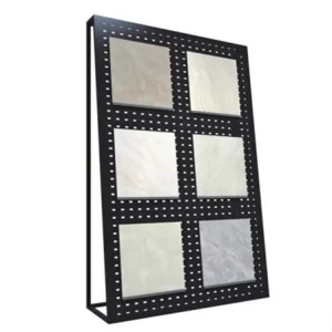 metal ceramic tile display racks stands-PS077