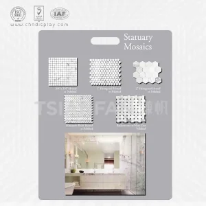 bathroom mosaic sample hand display board-ps2028
