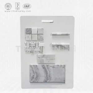 artificial stone sample mobile display board-ps2039