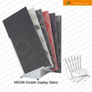 floors tile mdf sample board display stand-ps2052