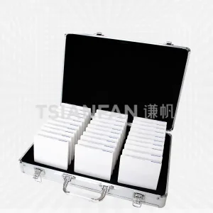 high-grade quartz stone aluminum suitcase-px2004