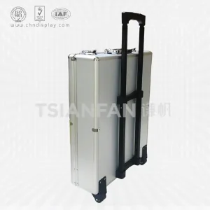 granite sample aluminum suitcase,strong material-px2008
