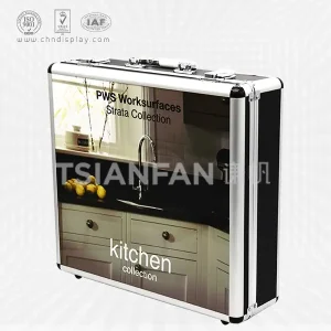 pws worksurfaces aluminum suitcase-px2014