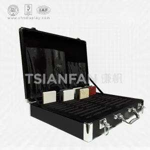 black stone samples suitcase, trade fairs customized products-px2019