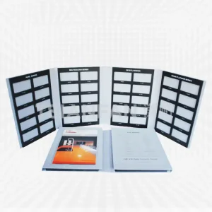 4 plastic marble sample books-py2011