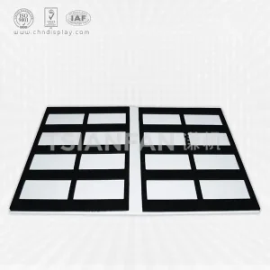 2 pages plastic stone sample binder-py2012