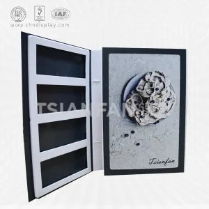 3 pages plastic quartz sample folder-py2020