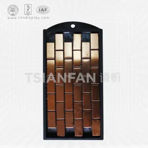 plastic mosaic sample hanging board-pz2015