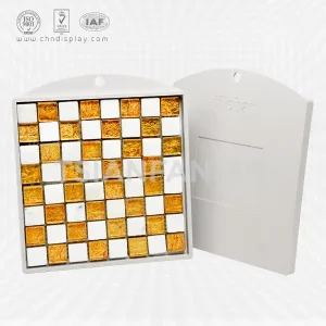 plastic mosaic sample display board-ps032-2