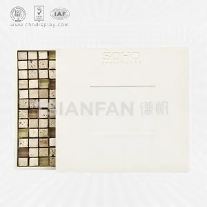 soho plastic mosaic stone sample display board-ps035-3