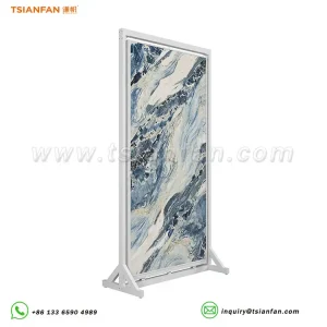 simple ceramic tiles display rack metal display stand-QT002