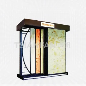 cultured marble samples countertop display racks-sd2014