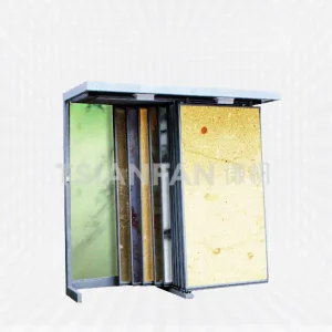 marble sample table slab display rack-sd2017