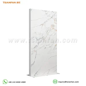 vertical large natural stone display rack-SD2022
