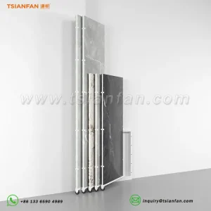 wall ceramic tile display rack stone display stand-SG031