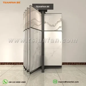 marble sample board display stand,page turning type-sg2001