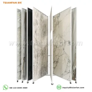 granite sample flip display shelves,granite sales stores-sg2006