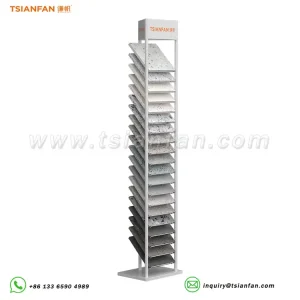 marble single sample display stand-sg2018