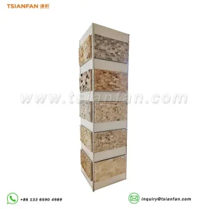granite showroom rack