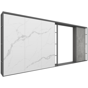 acrylic mosaic samples board rack,desktop display rack-mt2004
