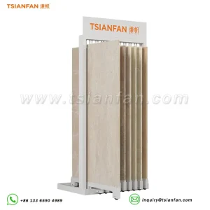 ceramic tiles display rack push pull display stand-SG607